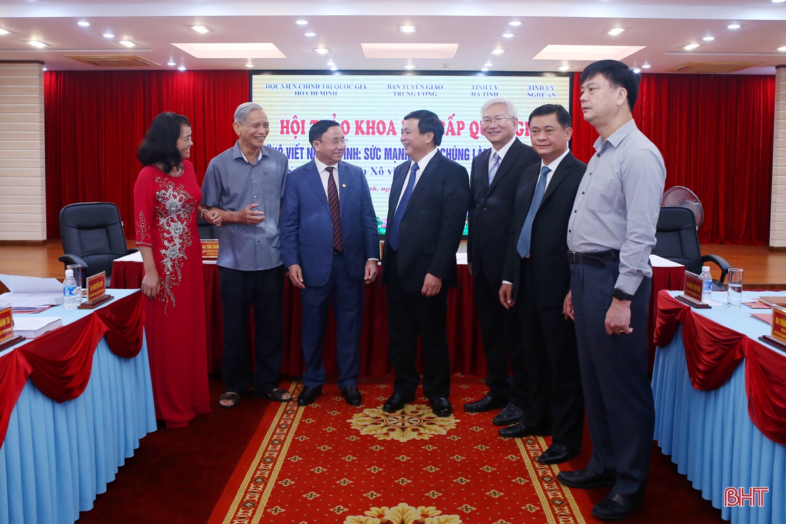 “Xô viết Nghệ - Tĩnh: sức mạnh quần chúng làm nên lịch sử”