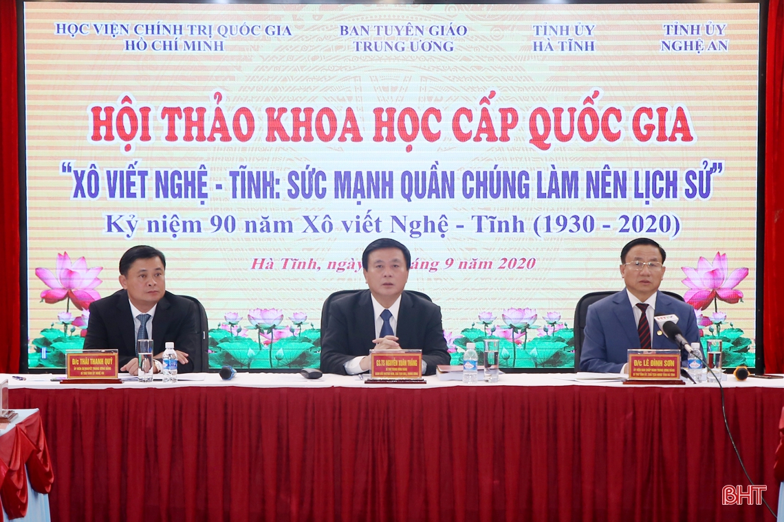 “Xô viết Nghệ - Tĩnh: sức mạnh quần chúng làm nên lịch sử”
