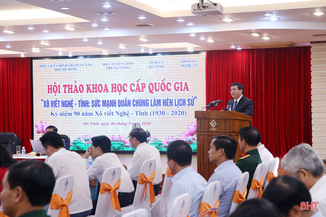 “Xô viết Nghệ - Tĩnh: sức mạnh quần chúng làm nên lịch sử”