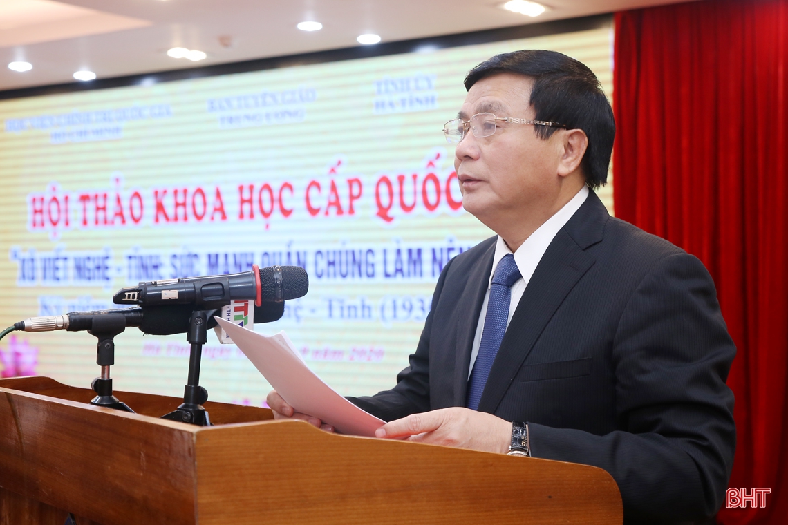“Xô viết Nghệ - Tĩnh: sức mạnh quần chúng làm nên lịch sử”