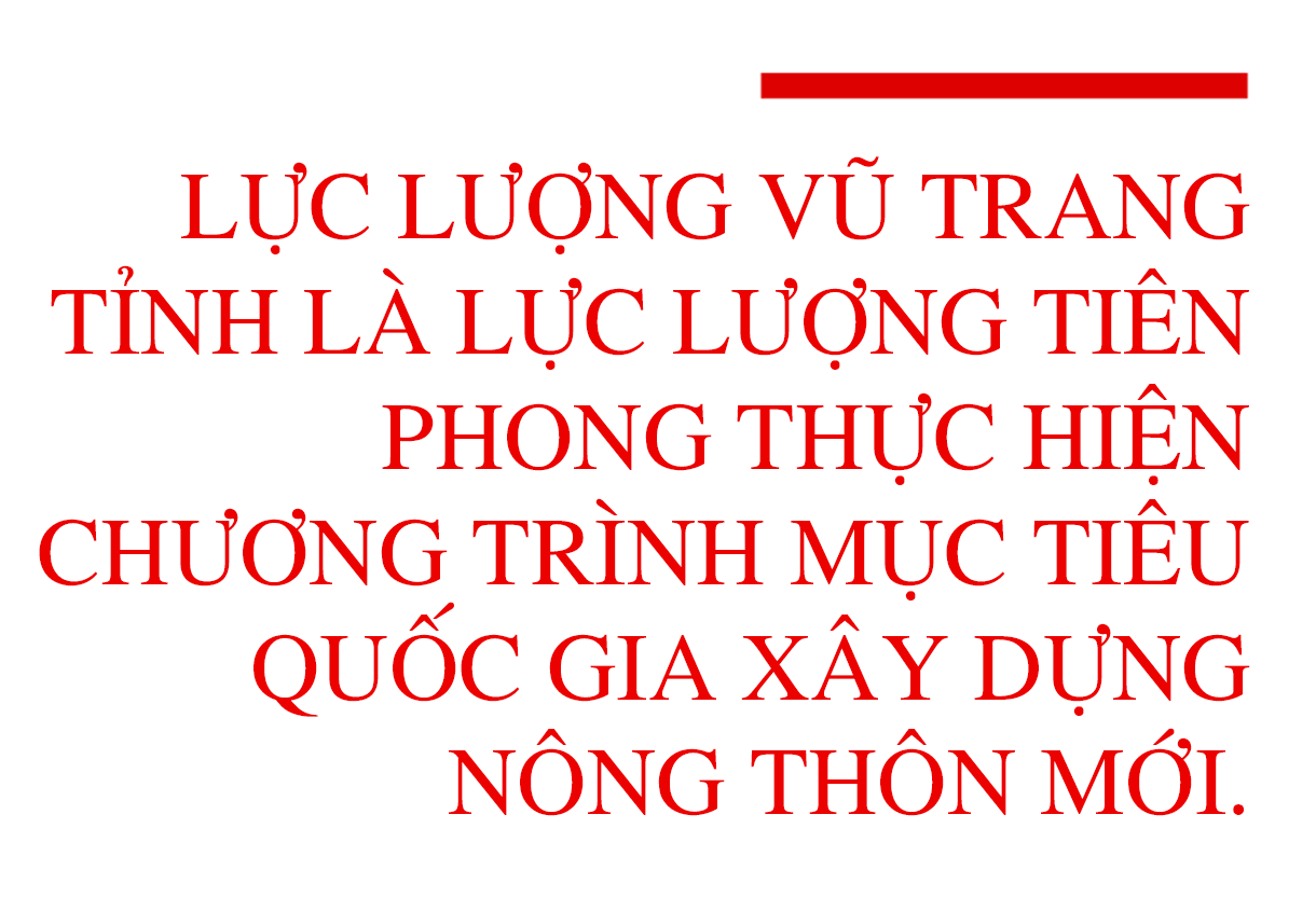 Đoàn kết, thống nhất, xây dựng lực lượng vũ trang Hà Tĩnh vững mạnh toàn diện