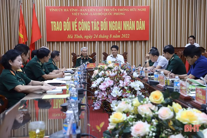 Hà Tĩnh đóng góp quan trọng cho công tác đối ngoại nhân dân Việt Nam - Lào