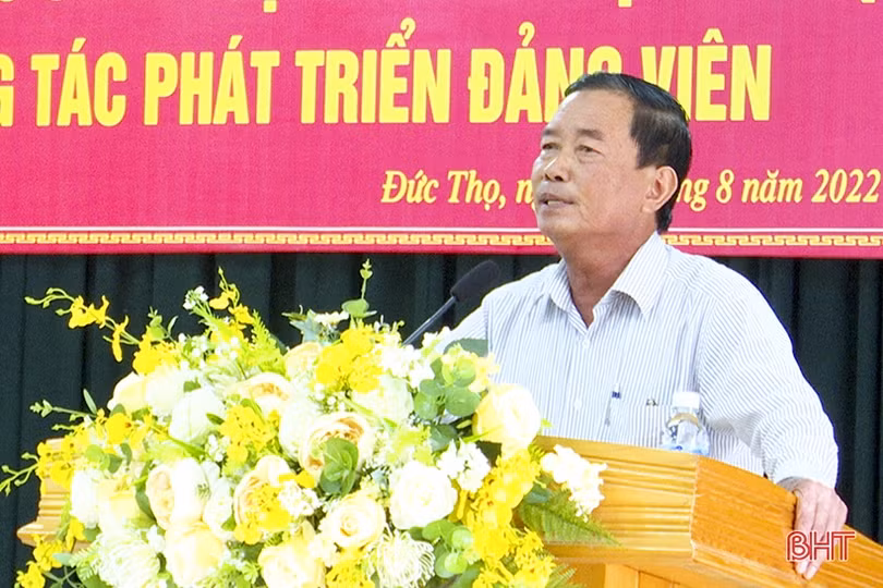 Đức Thọ tiếp tục nâng cao chất lượng sinh hoạt chi bộ cơ sở