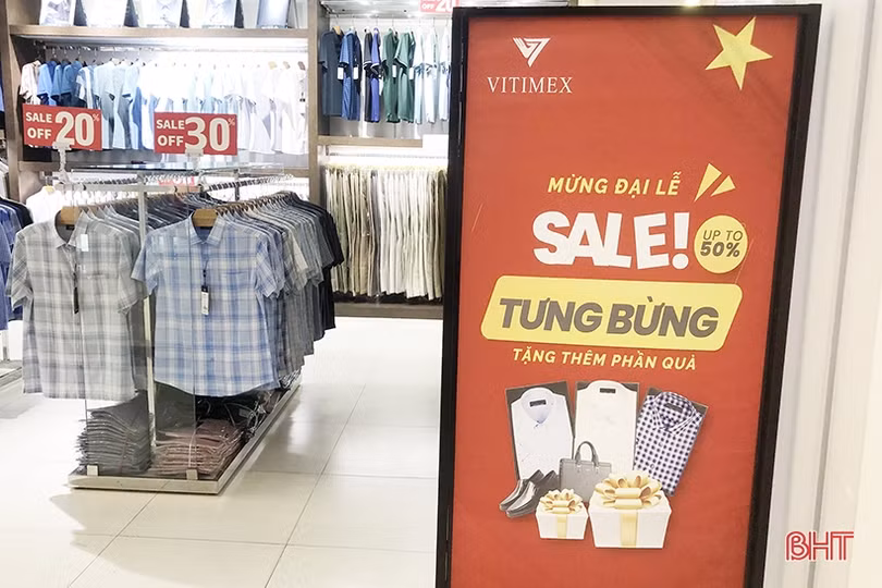 Bùng nổ khuyến mãi tại Hà Tĩnh dịp Quốc khánh 2/9
