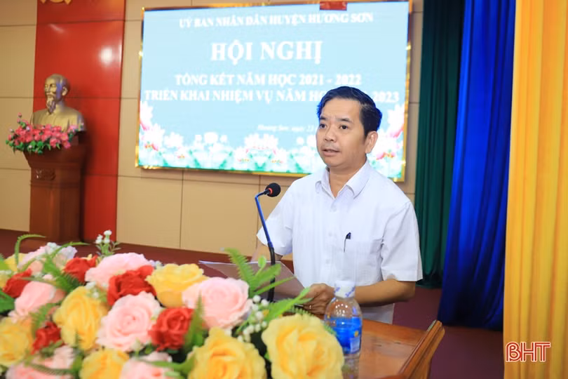 Hương Sơn triển khai nhiệm vụ năm học mới 