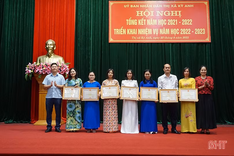 TX Kỳ Anh tập trung xây dựng môi trường giáo dục lành mạnh, thân thiện