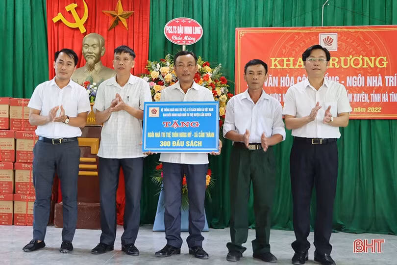 Cẩm Xuyên ra mắt nhà văn hóa cộng đồng - ngôi nhà trí tuệ thứ 3