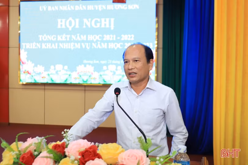 Hương Sơn triển khai nhiệm vụ năm học mới 