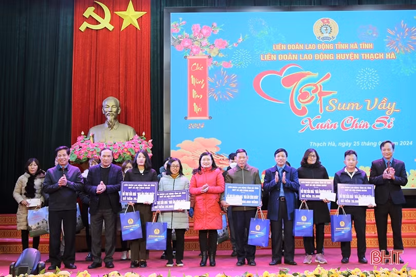 Các đơn vị, tổ chức hỗ trợ xây nhà, tặng quà tết cho người nghèo, gia đình chính sách