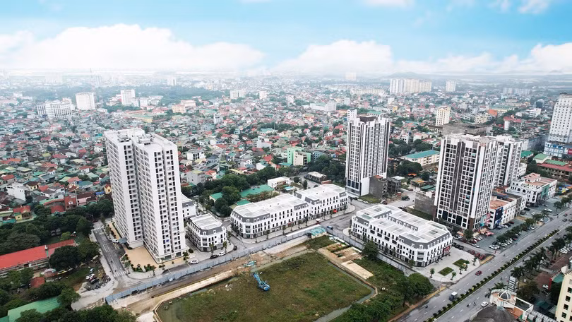 Nhà phố vùng lõi TP Vinh liên tục tăng giá đầu năm mới