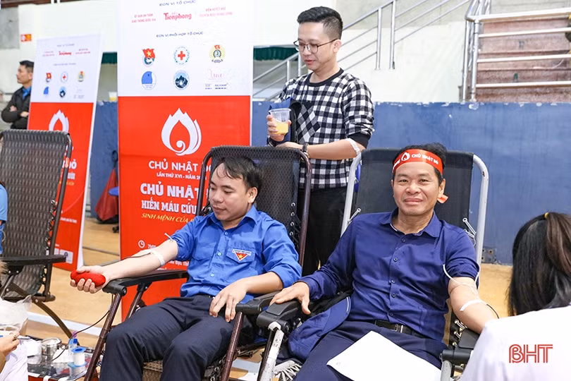 Ngày “Chủ nhật đỏ” tại Hà Tĩnh thu về 668 đơn vị máu