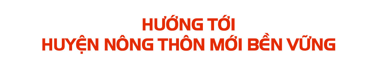 Vũ Quang vững vàng trên hành trình xây dựng huyện nông thôn mới nâng cao