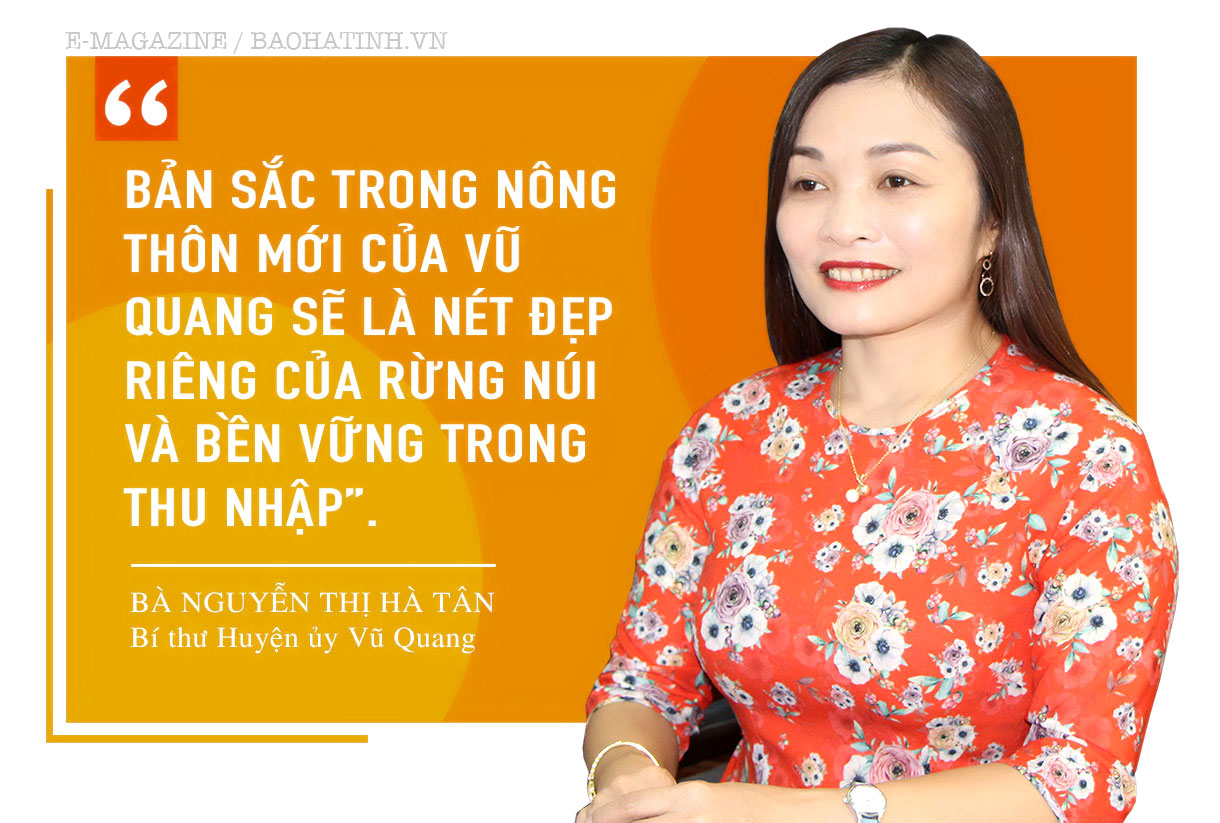 Vũ Quang vững vàng trên hành trình xây dựng huyện nông thôn mới nâng cao