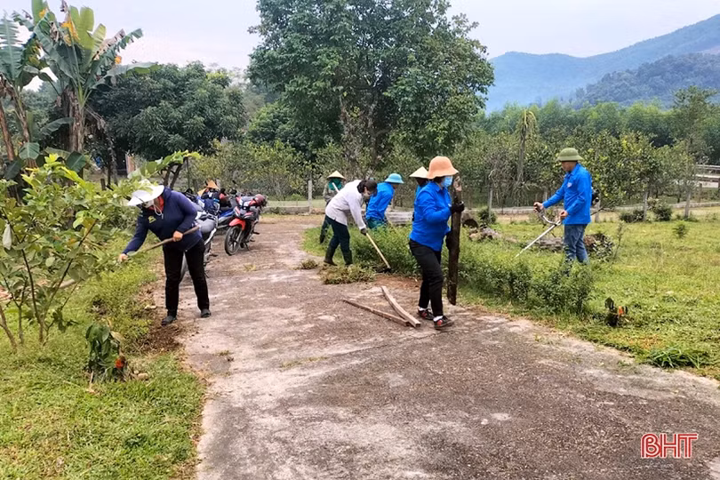 Xã biên giới Vũ Quang “tăng tốc” cho mục tiêu NTM nâng cao