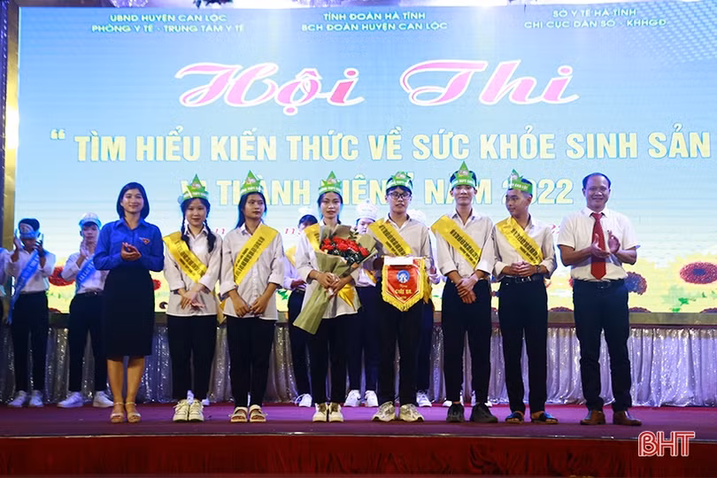 Học sinh Can Lộc thi tìm hiểu sức khỏe sinh sản vị thành niên, thanh niên