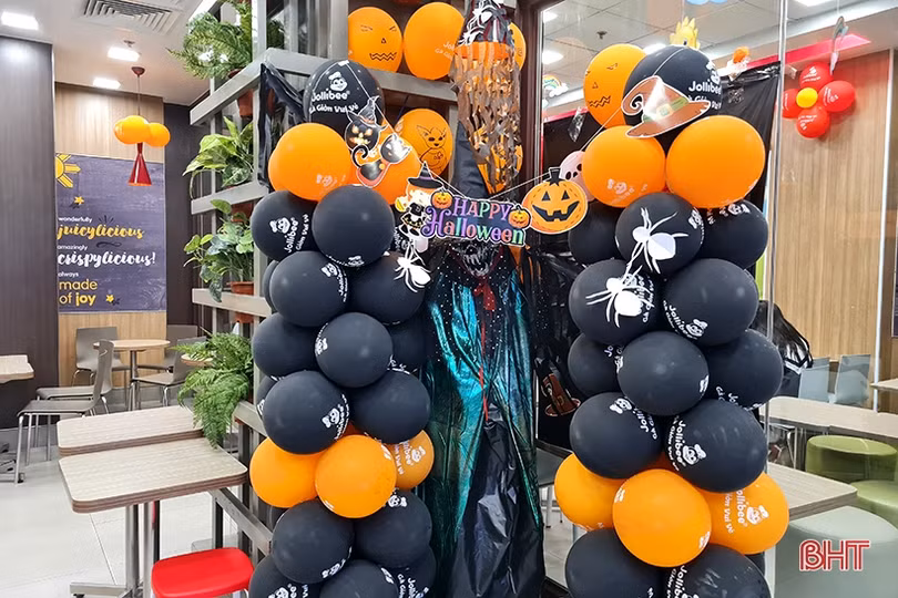 Sắc màu không khí đón Halloween ở TP Hà Tĩnh