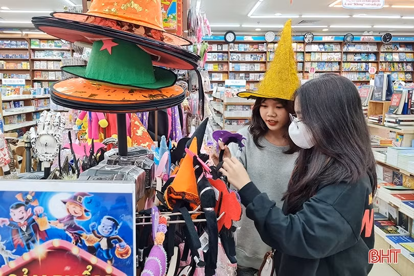 Sắc màu không khí đón Halloween ở TP Hà Tĩnh