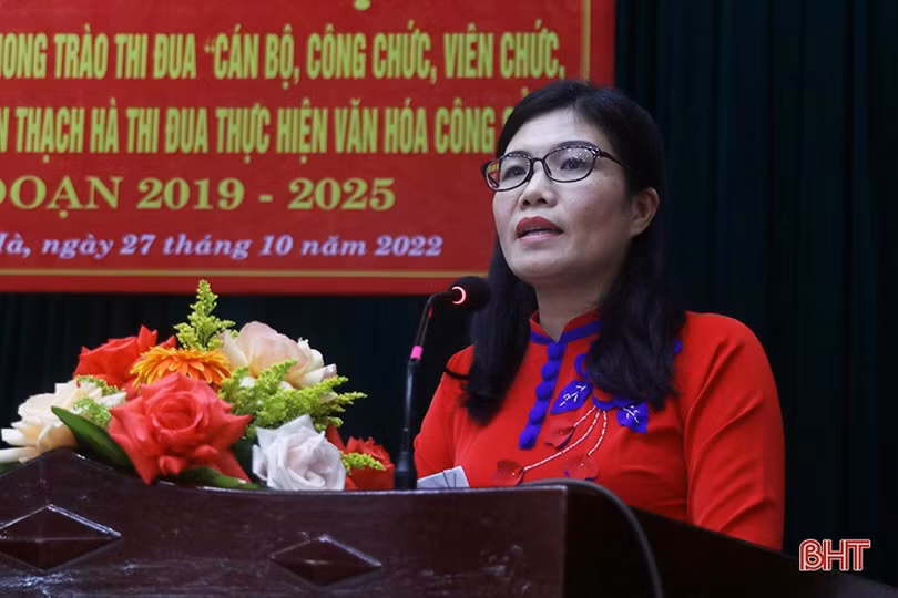 Nâng cao văn hóa công sở trong các cơ quan, đơn vị tại Thạch Hà