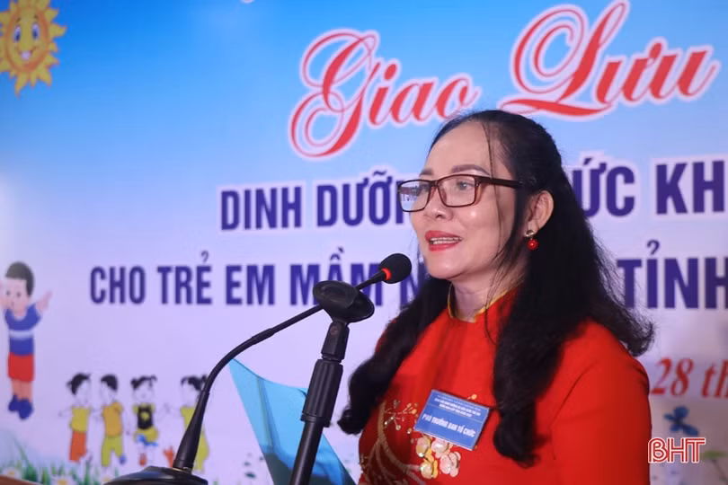 TP Hà Tĩnh đoạt giải xuất sắc Chương trình Giao lưu dinh dưỡng và sức khỏe cho trẻ em mầm non cấp tỉnh
