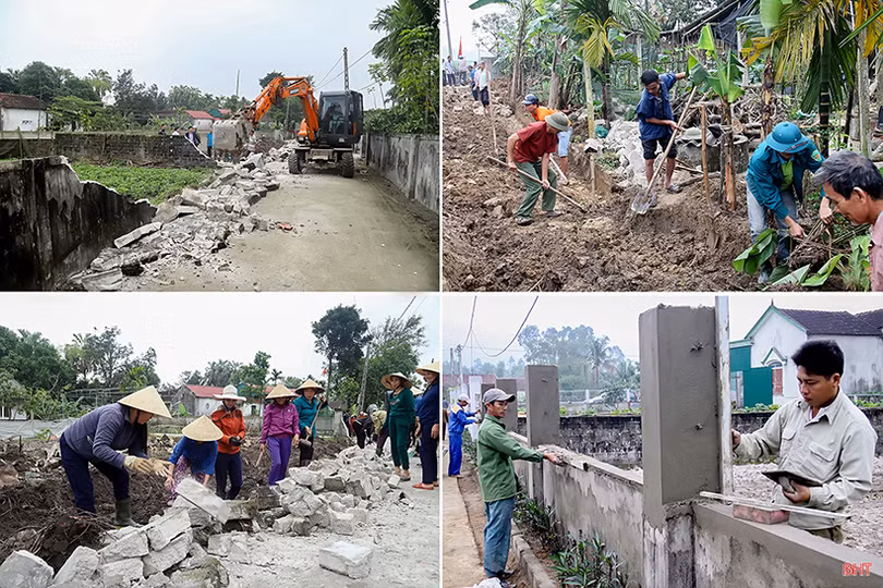 Vượt qua khó khăn, dồn sức đưa Hà Tĩnh sớm đạt tỉnh nông thôn mới