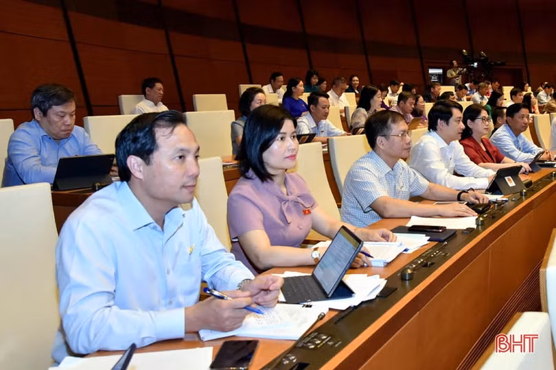 Đại biểu Quốc hội Hà Tĩnh thảo luận về dự án Luật Phòng, chống bạo lực gia đình (sửa đổi)