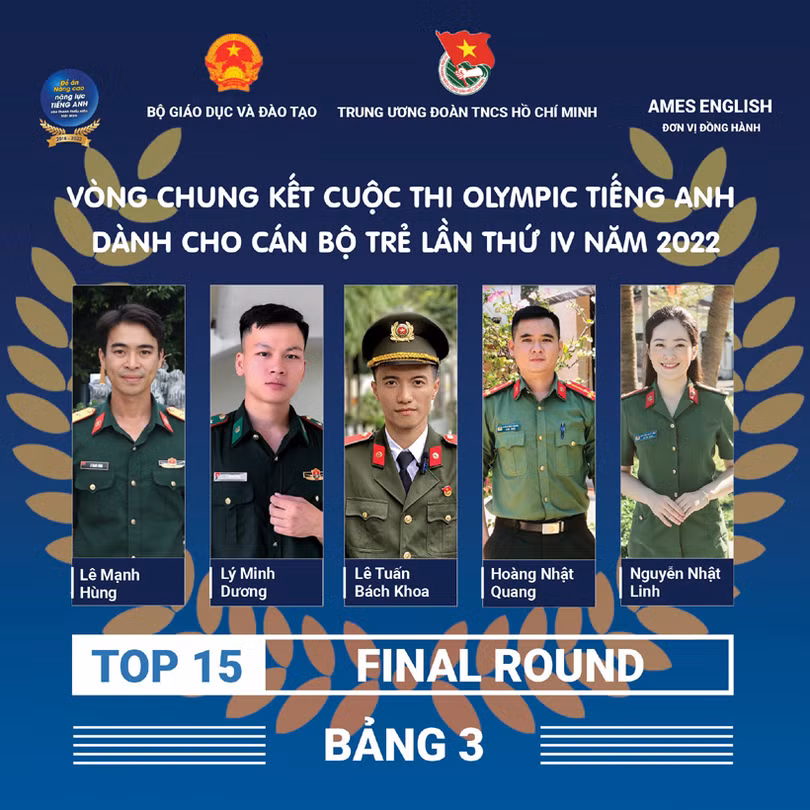 Chia sẻ của nữ trung úy công an ở Hà Tĩnh vào chung kết Olympic tiếng Anh dành cho cán bộ trẻ toàn quốc