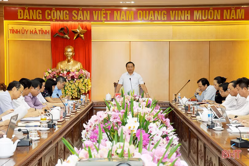 Hà Tĩnh chủ động triển khai các nhiệm vụ trước thềm Đại hội Đảng bộ tỉnh lần thứ XIX