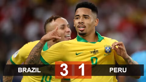 Jesus ghi bàn và nhận thẻ đỏ, Brazil vô địch Copa America 2019