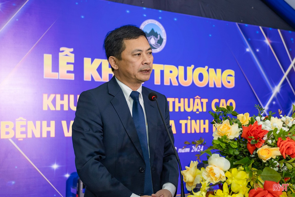 Phó Chủ tịch UBND tỉnh Lê Ngọc Châu phát biểu tại buổi lễ