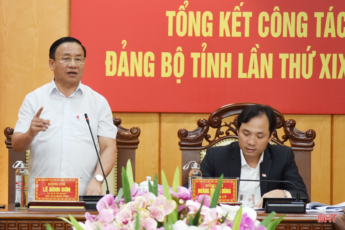 Sớm đưa Nghị quyết Đại hội Đảng bộ Hà Tĩnh lần thứ XIX đi vào cuộc sống