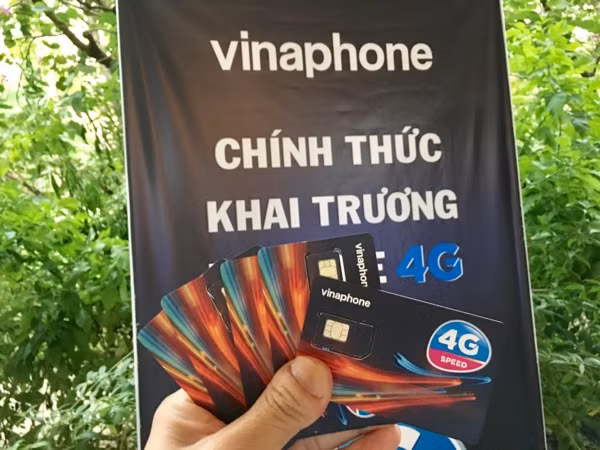 vinaphone tro thanh nha mang dau tien cung cap 4g tai viet nam