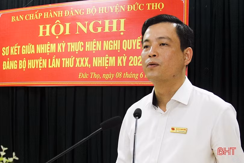 Đức Thọ tập trung xây dựng huyện đạt chuẩn nông thôn mới nâng cao