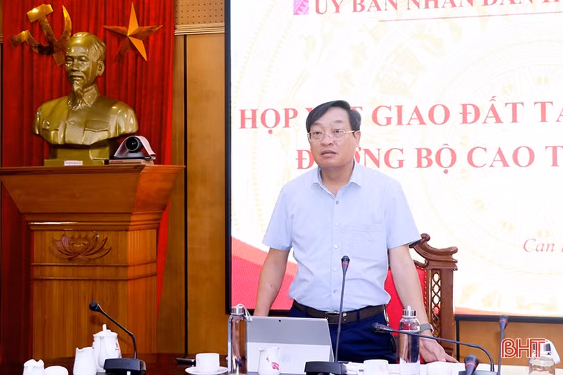 Cao tốc Bắc - Nam qua Can Lộc: Giao đất tái định cư công khai, minh bạch
