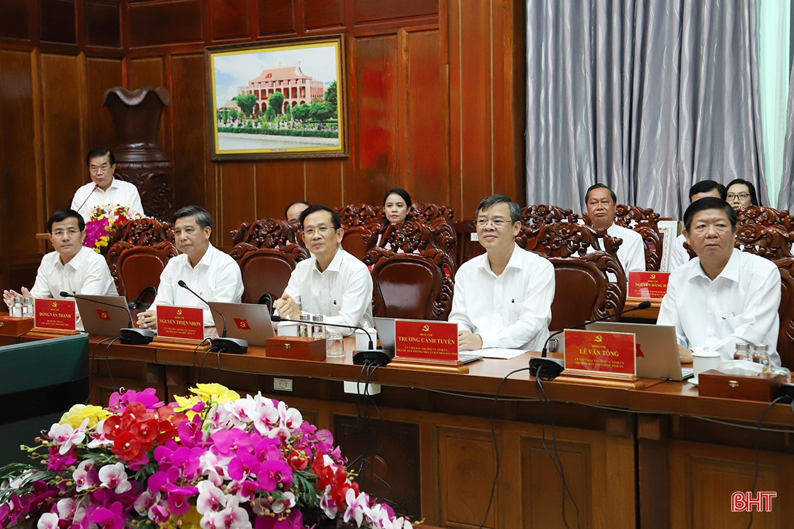 Hà Tĩnh - Hậu Giang chia sẻ kinh nghiệm trên nhiều lĩnh vực