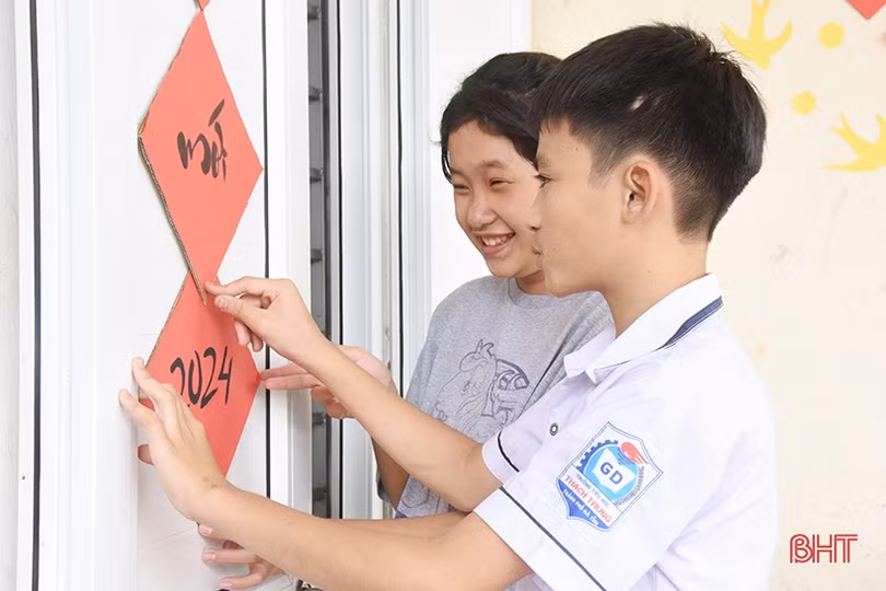 Tết đầm ấm ở Làng Trẻ em mồ côi Hà Tĩnh