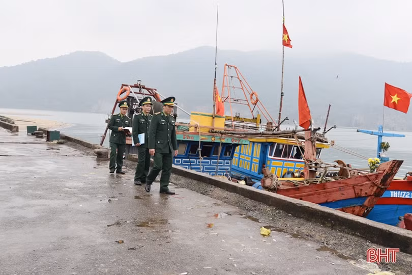 Những ngày giáp tết của lính biên phòng Hà Tĩnh