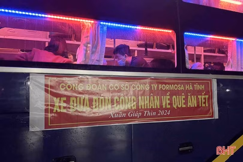 Những chuyến xe công đoàn chở niềm vui ngày cuối năm