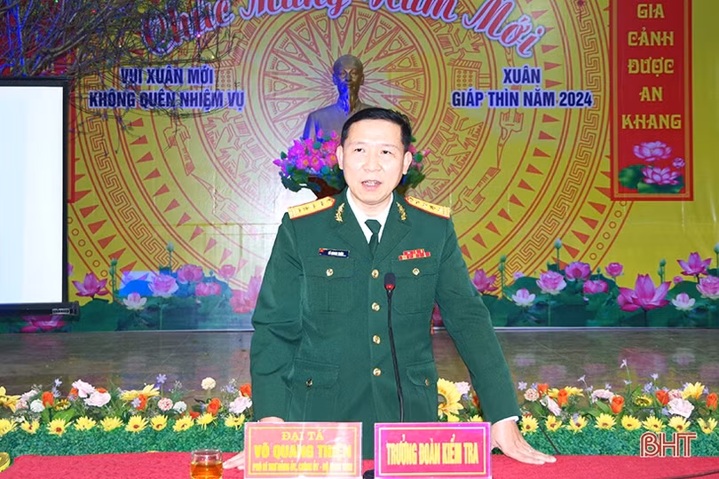 Đảm bảo đón tết an toàn gắn với trực sẵn sàng chiến đấu