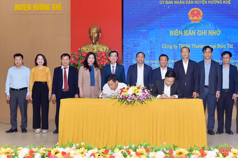9 dự án hơn 730 tỷ đồng chọn Hương Khê làm bến đỗ
