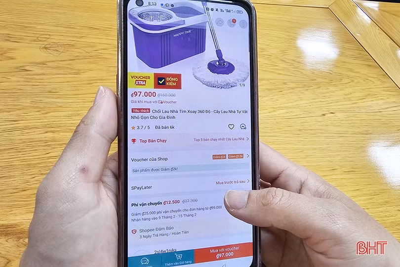 Người dân Hà Tĩnh chuộng thanh toán online