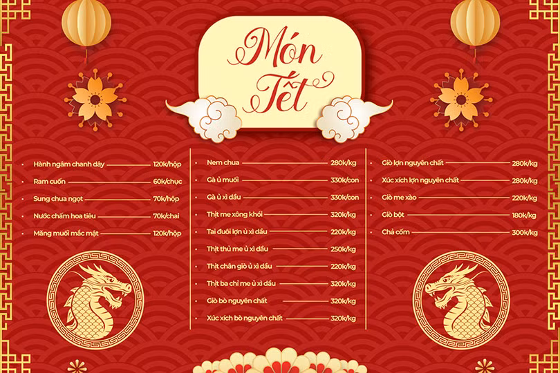 Cơ sở dịch vụ cỗ cúng ở Hà Tĩnh tất bật trả đơn tết 