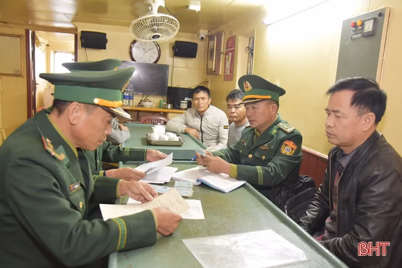 Những ngày giáp tết của lính biên phòng Hà Tĩnh