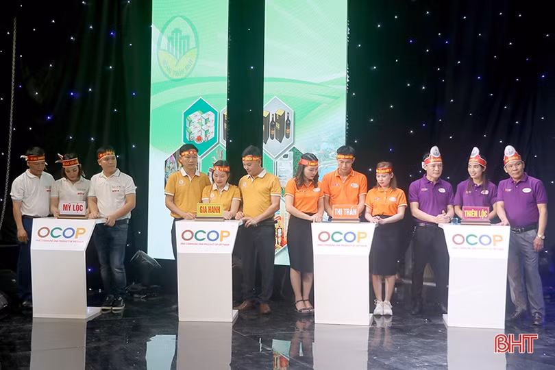 Can Lộc: Gia Hanh, Khánh Vĩnh Yên nhất cuộc thi “OCOP là gì?”