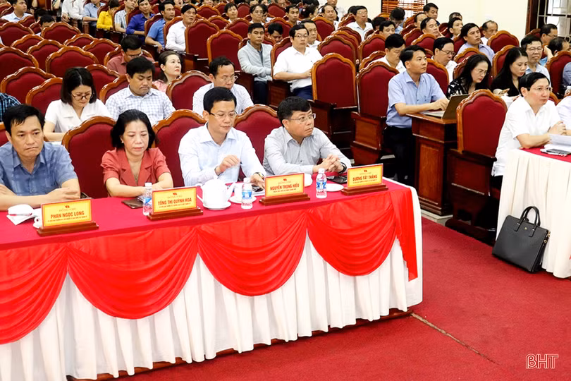 Các địa phương ở Hà Tĩnh xây dựng chương trình hành động thực hiện Nghị quyết Đại hội XIII đảm bảo sát thực tiễn