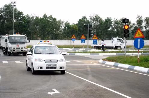 Đường sát hạch với hệ thống chấm điểm tự động