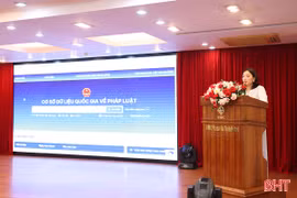 Bảo đảm cơ sở dữ liệu quốc gia về pháp luật ngày càng thống nhất, minh bạch