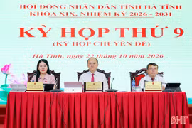 Kỳ họp thứ 9, HĐND tỉnh Hà Tĩnh thông qua 4 nghị quyết chuyên đề