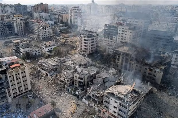 Nổ lớn tại Bệnh viện Ahli Arab ở Dải Gaza, hàng trăm người thiệt mạng