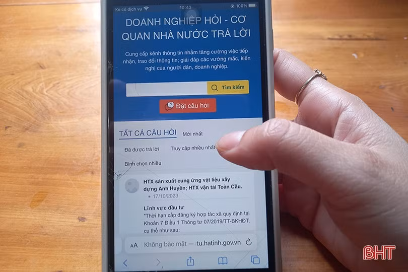 “Doanh nghiệp hỏi - cơ quan Nhà nước trả lời”: kênh gỡ vướng cho doanh nghiệp