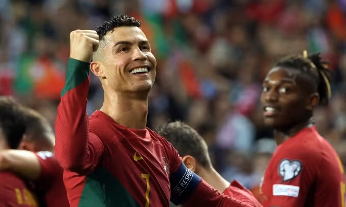 Ronaldo dẫn đầu danh sách ghi bàn năm 2023